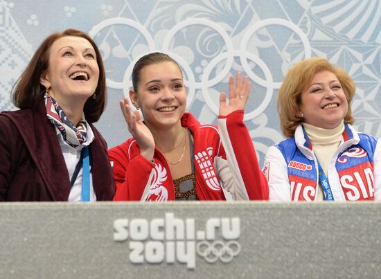 2014 Winter Olympics. Figure skating. Women. Free skating