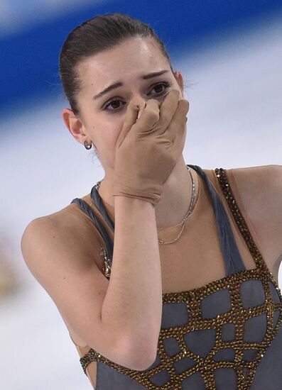 2014 Winter Olympics. Figure skating. Women. Free skating