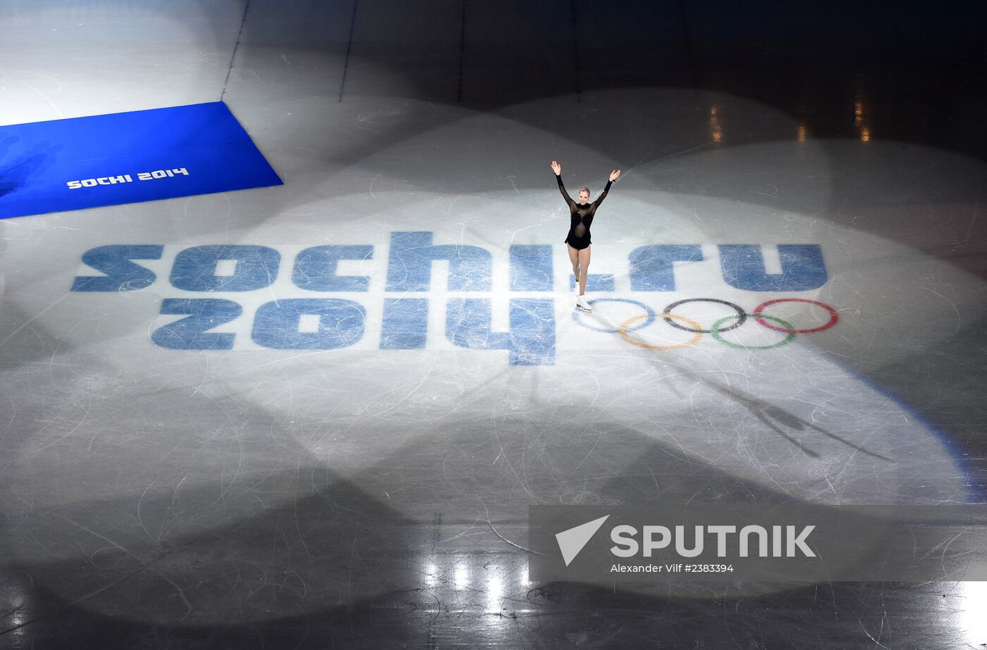 2014 Winter Olympics. Figure skating. Women. Free skating