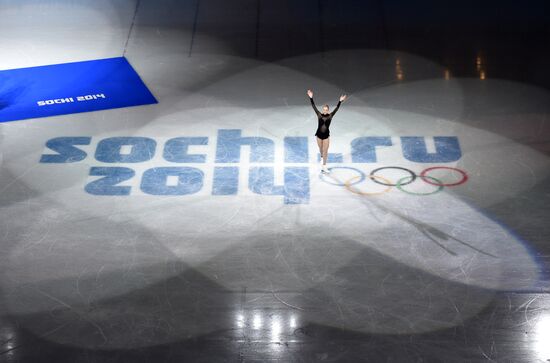 2014 Winter Olympics. Figure skating. Women. Free skating