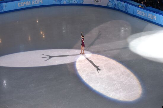 2014 Winter Olympics. Figure skating. Women. Free skating