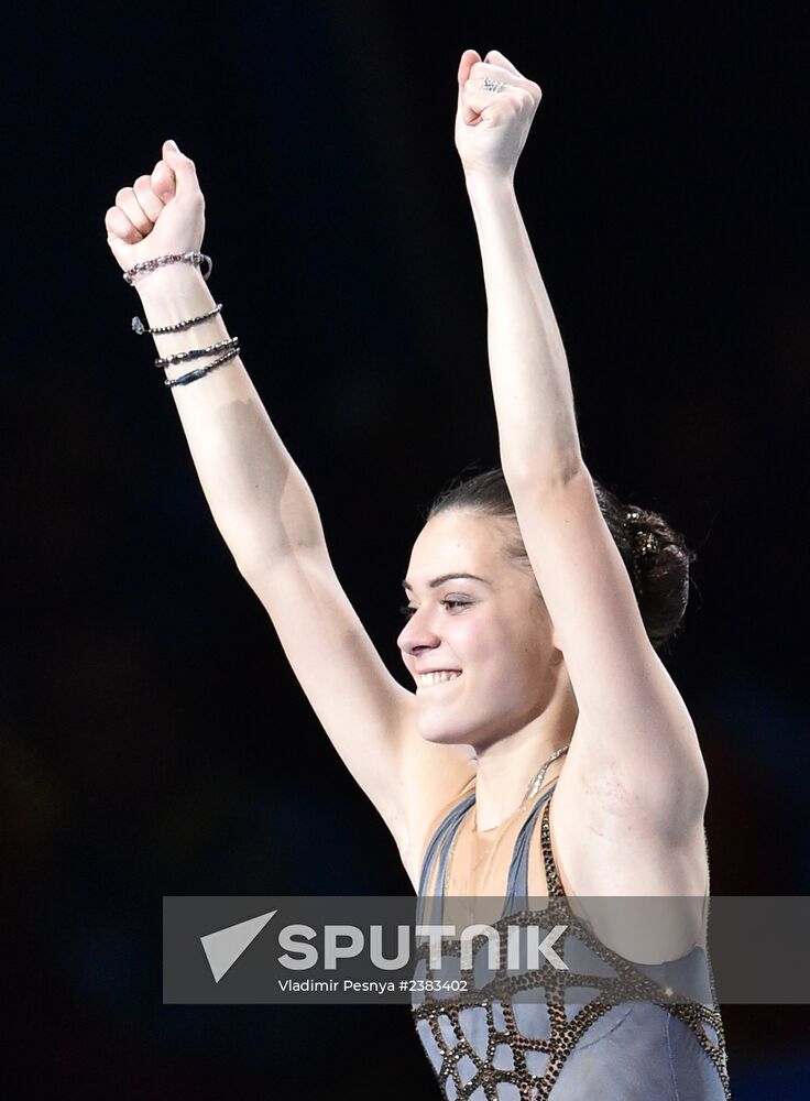 2014 Winter Olympics. Figure skating. Women. Free skating