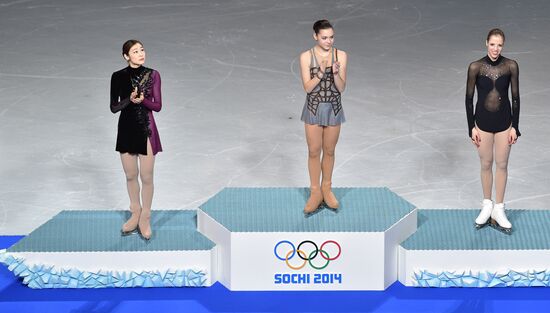 2014 Winter Olympics. Figure skating. Women. Free skating