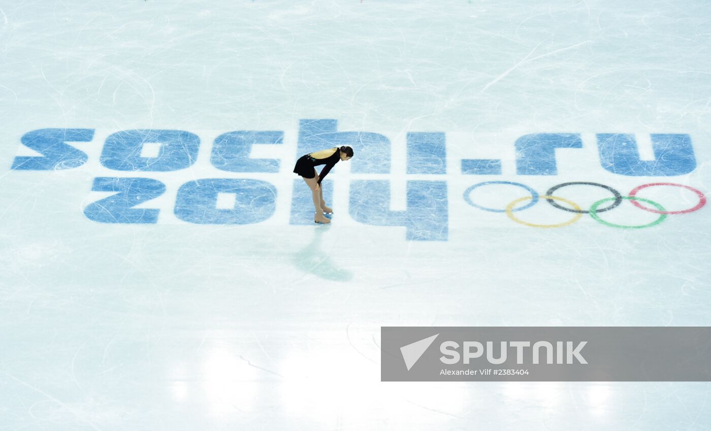 2014 Winter Olympics. Figure skating. Women. Free skating