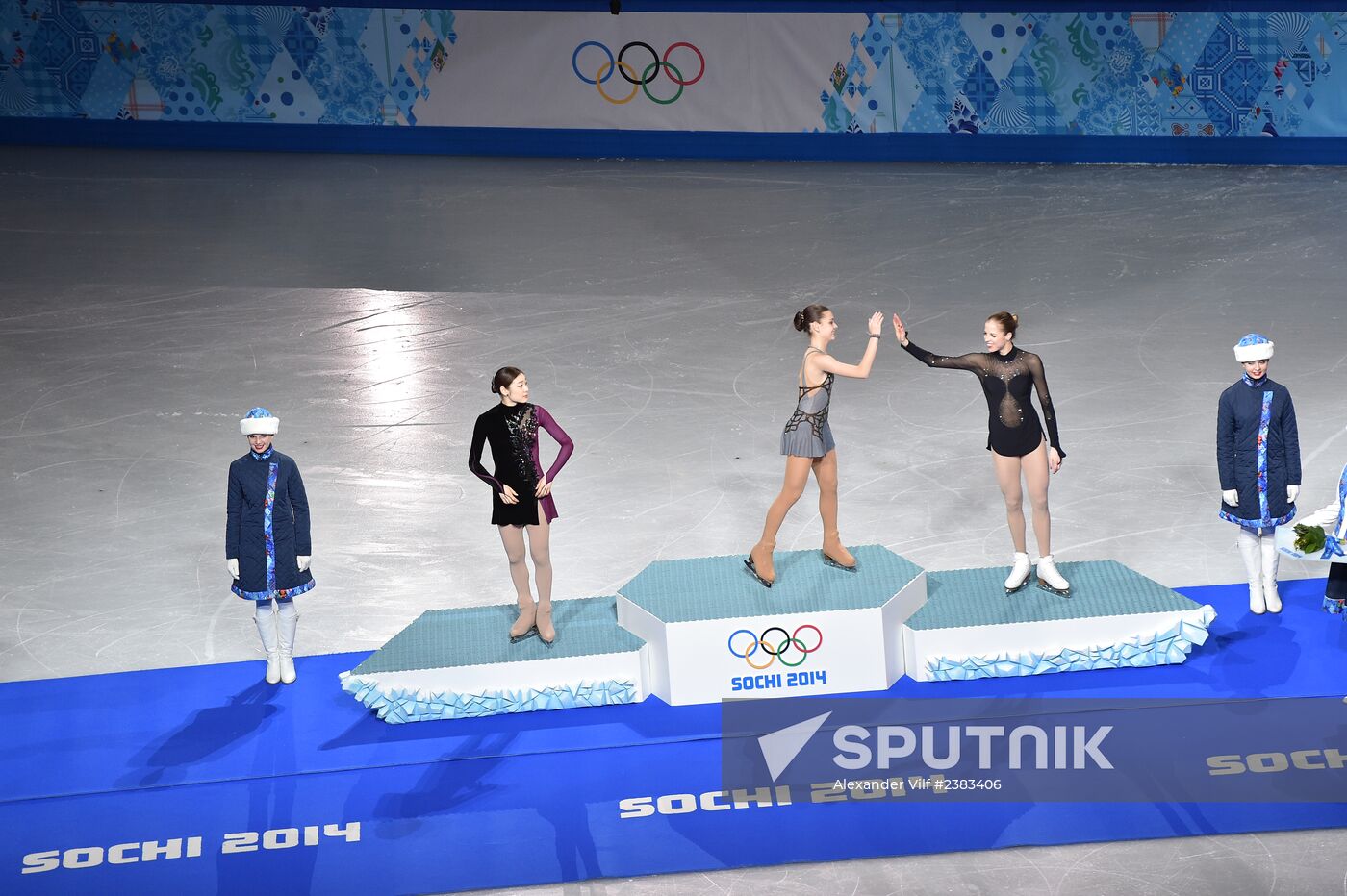 2014 Winter Olympics. Figure skating. Women. Free skating