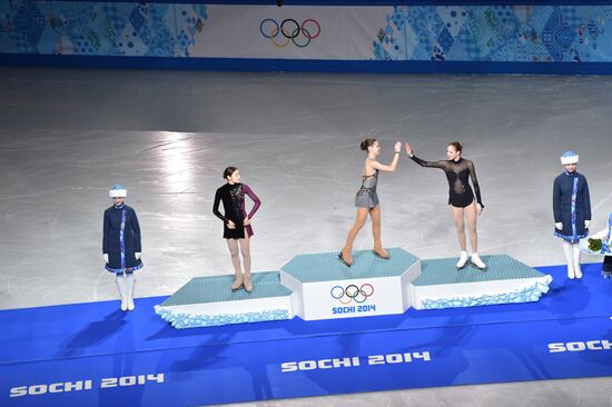 2014 Winter Olympics. Figure skating. Women. Free skating