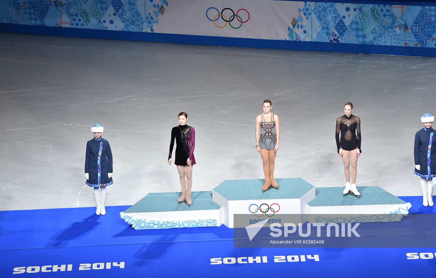 2014 Winter Olympics. Figure skating. Women. Free skating