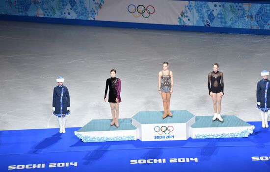 2014 Winter Olympics. Figure skating. Women. Free skating