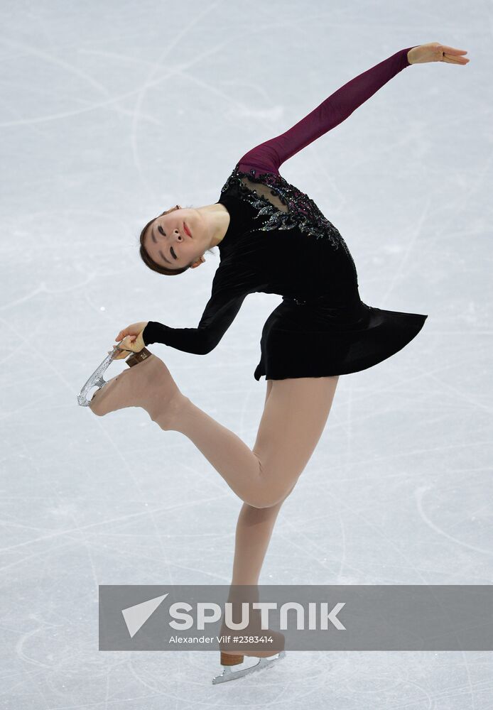 2014 Winter Olympics. Figure skating. Women. Free skating