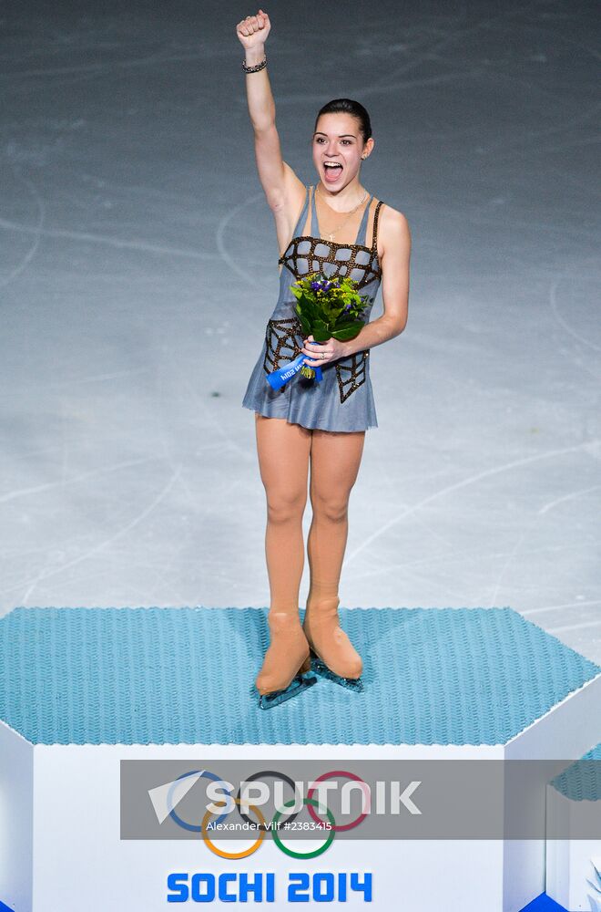 2014 Winter Olympics. Figure skating. Women. Free skating