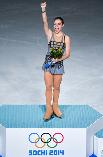 2014 Winter Olympics. Figure skating. Women. Free skating