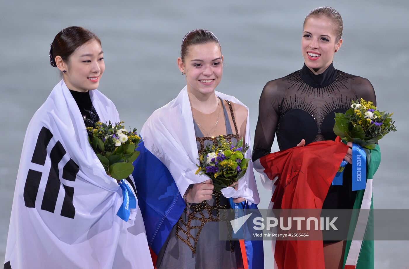 2014 Winter Olympics. Figure skating. Women. Free skating