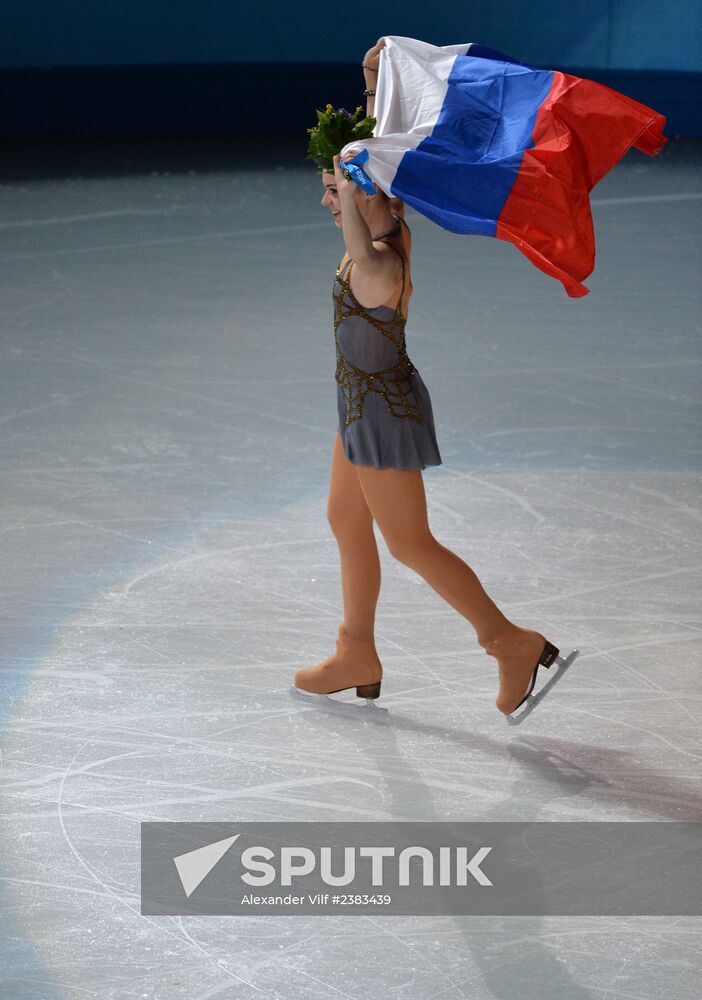 2014 Winter Olympics. Figure skating. Women. Free skating