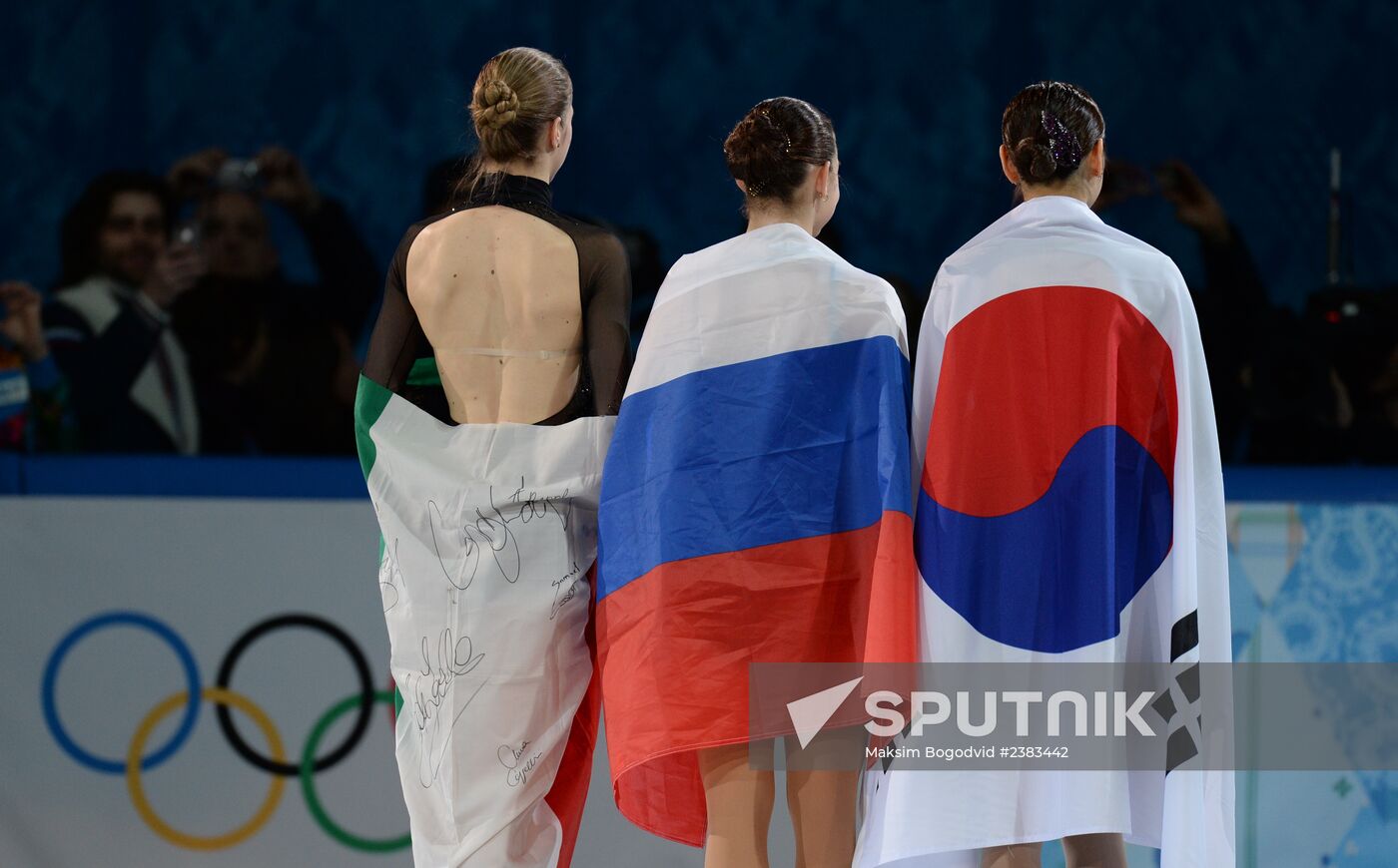 2014 Winter Olympics. Figure skating. Women. Free skating