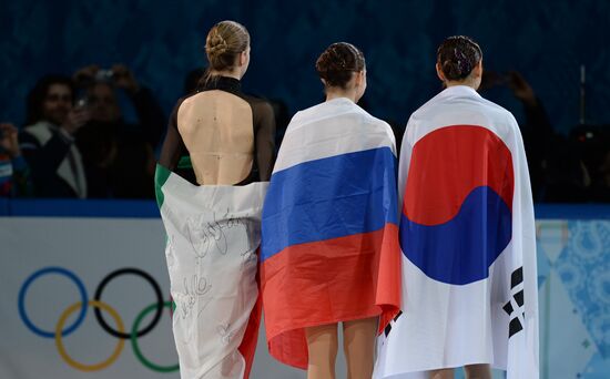 2014 Winter Olympics. Figure skating. Women. Free skating