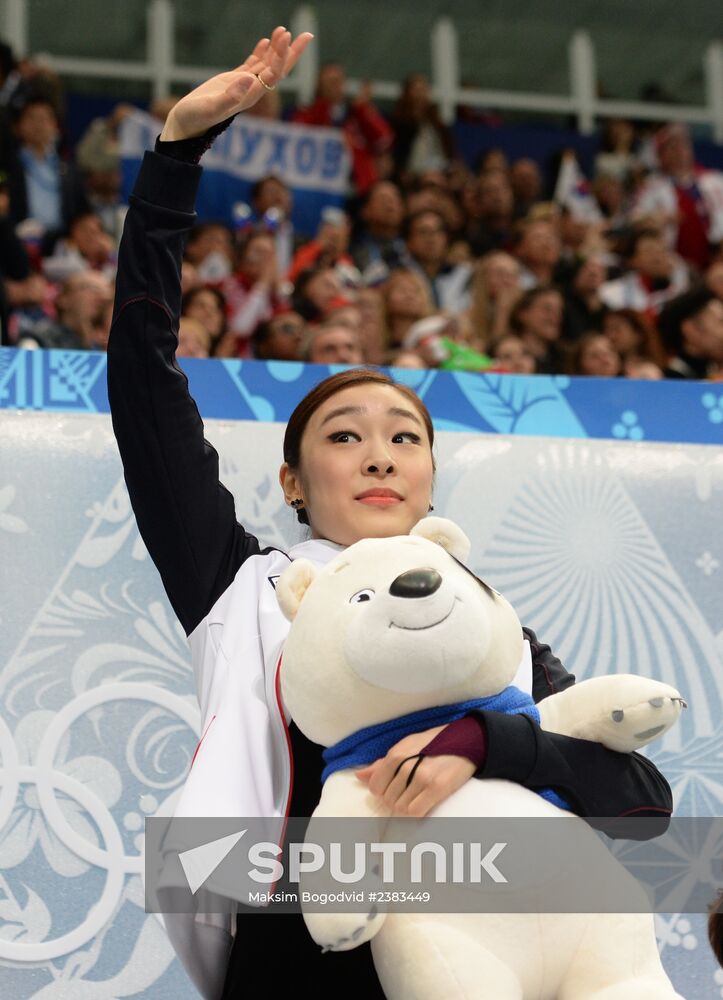 2014 Winter Olympics. Figure skating. Women. Free skating