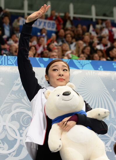 2014 Winter Olympics. Figure skating. Women. Free skating