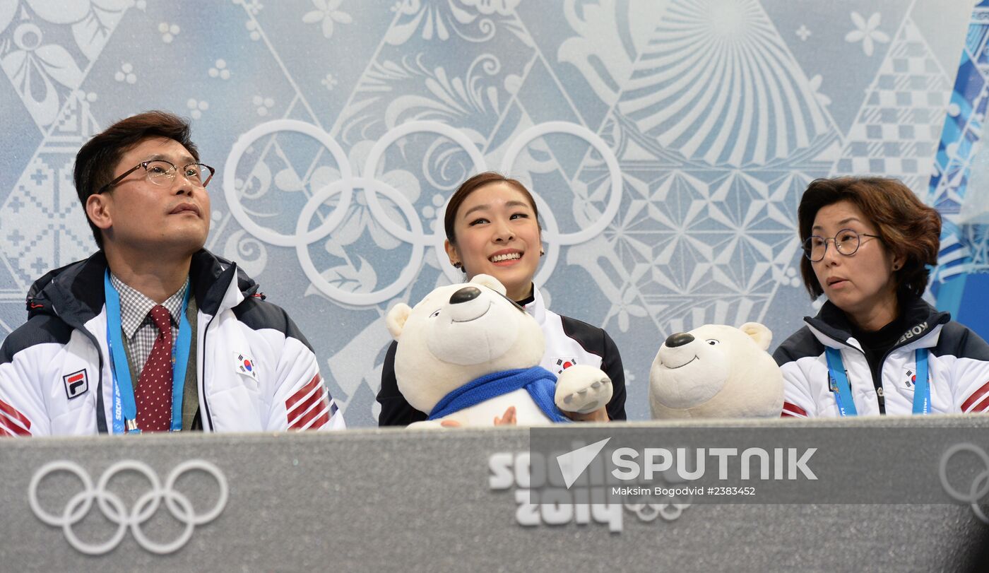 2014 Winter Olympics. Figure skating. Women. Free skating