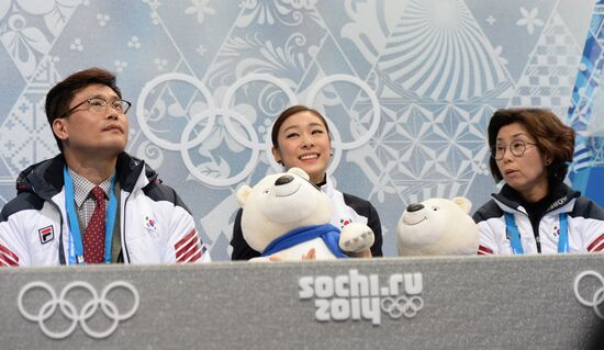 2014 Winter Olympics. Figure skating. Women. Free skating