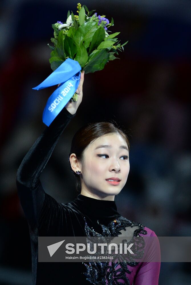 2014 Winter Olympics. Figure skating. Women. Free skating