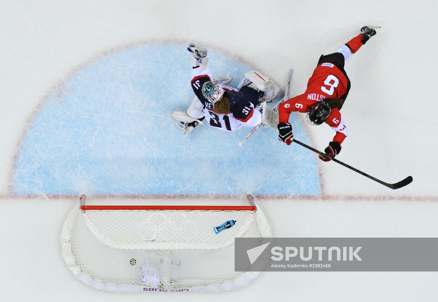 2014 Winter Olympics. Ice hockey. Women. Finals