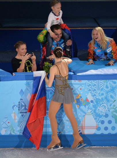 2014 Winter Olympics. Figure skating. Women. Free skating