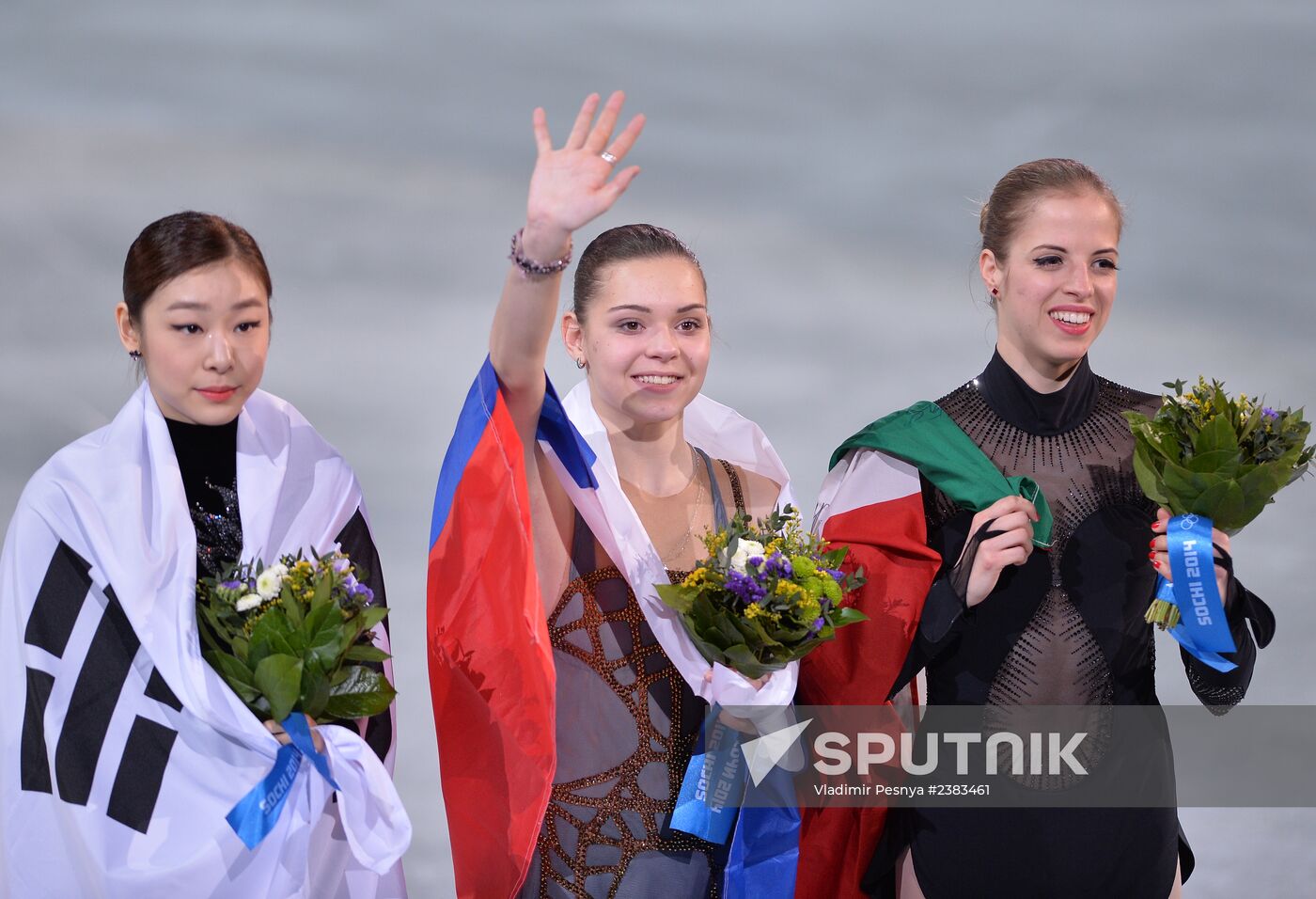 2014 Winter Olympics. Figure skating. Women. Free skating