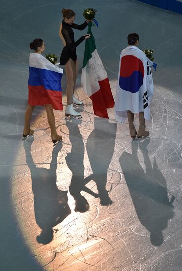 2014 Winter Olympics. Figure skating. Women. Free skating