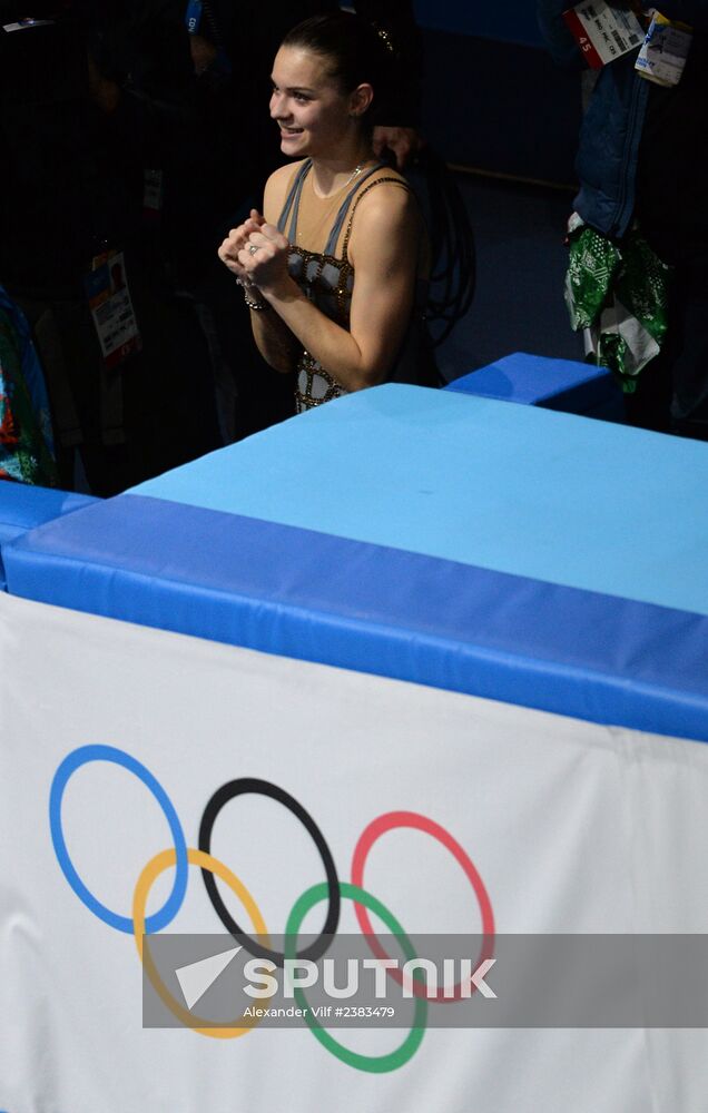 2014 Winter Olympics. Figure skating. Women. Free skating