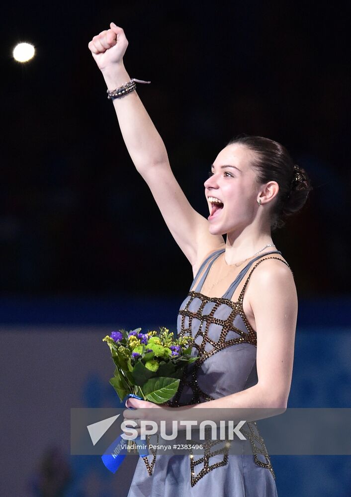 2014 Winter Olympics. Figure skating. Women. Free skating