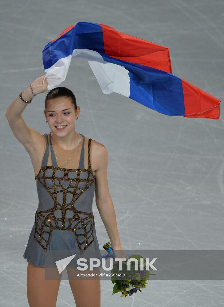 2014 Winter Olympics. Figure skating. Women. Free skating