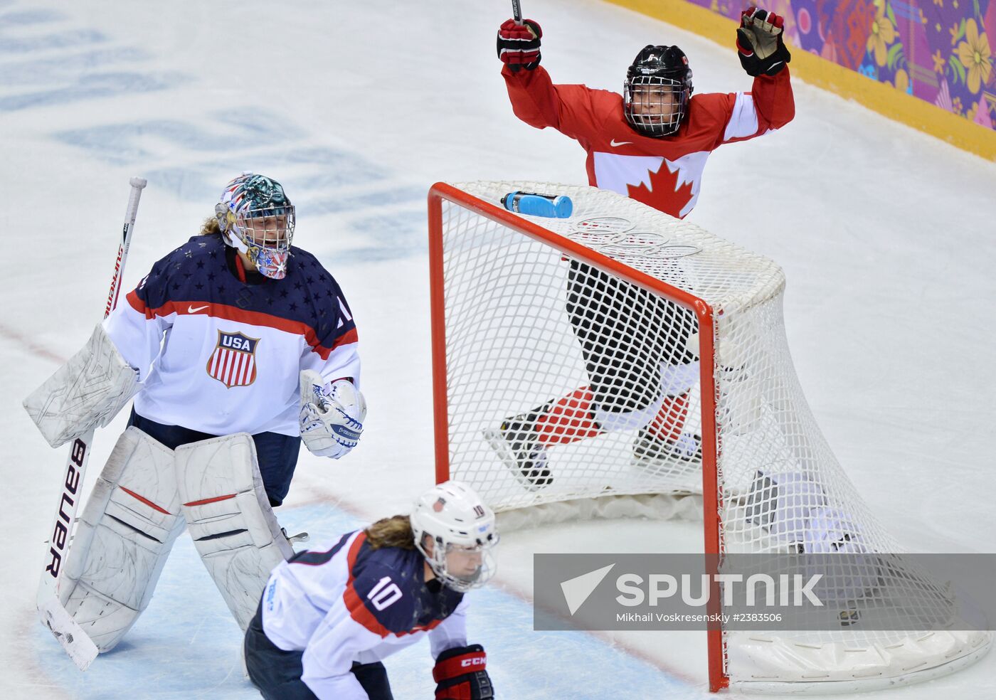 2014 Winter Olympics. Ice hockey. Women. Finals