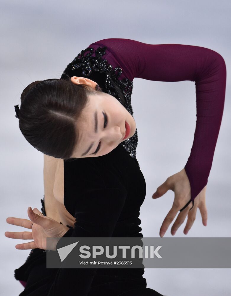 2014 Winter Olympics. Figure skating. Women. Free skating