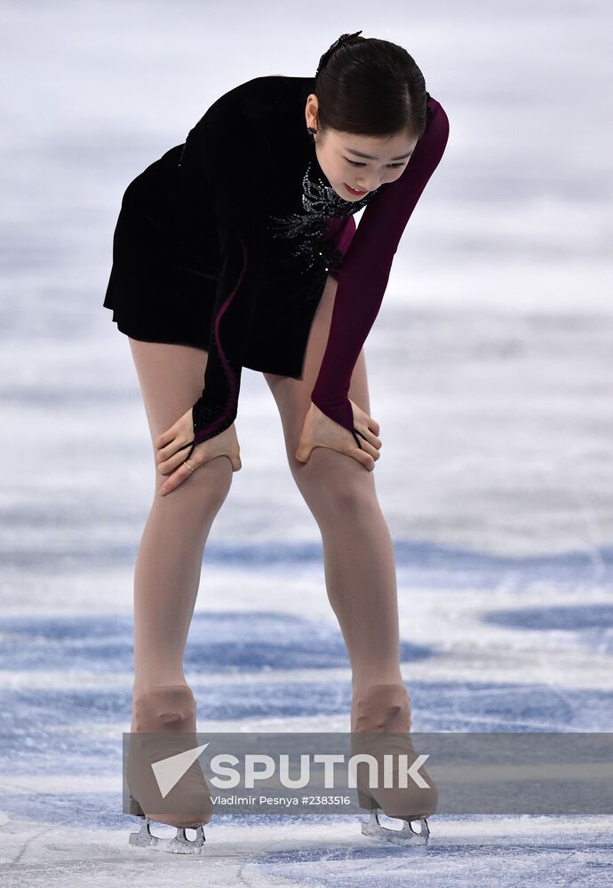 2014 Winter Olympics. Figure skating. Women. Free skating