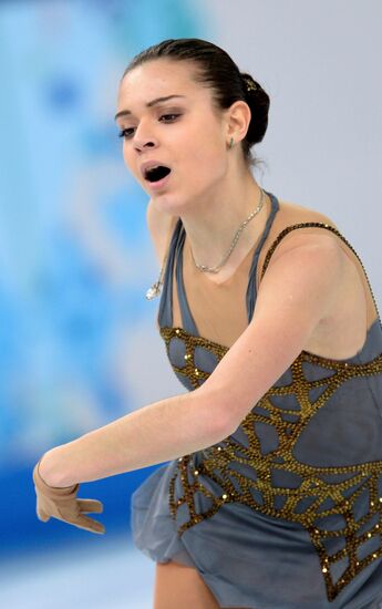 2014 Winter Olympics. Figure skating. Women. Free skating