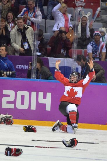 2014 Winter Olympics. Ice hockey. Women. Finals