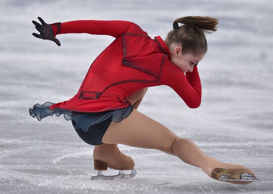 2014 Winter Olympics. Figure skating. Women. Free skating