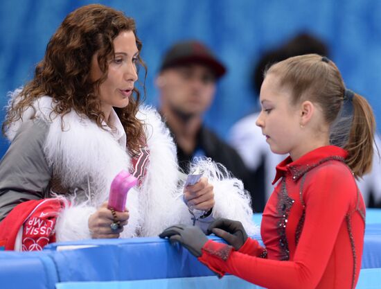 2014 Winter Olympics. Figure skating. Women. Free skating