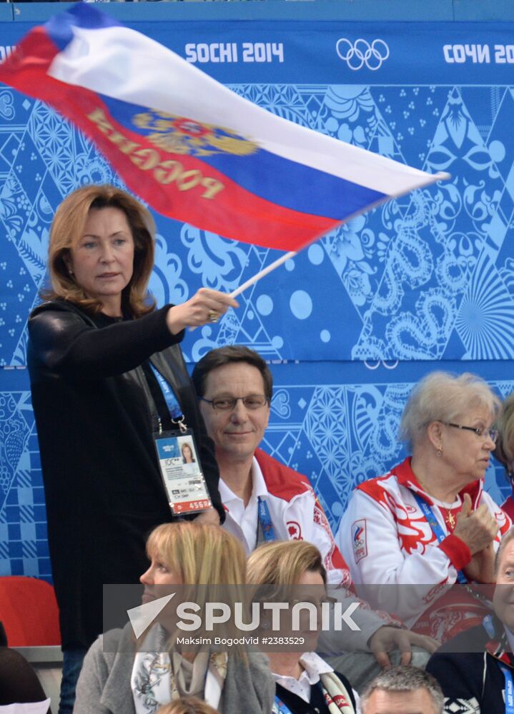 2014 Winter Olympics. Figure skating. Women. Free skating