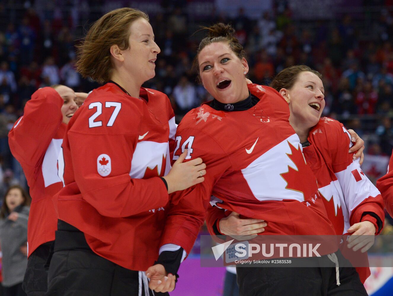 2014 Winter Olympics. Ice hockey. Women. Finals