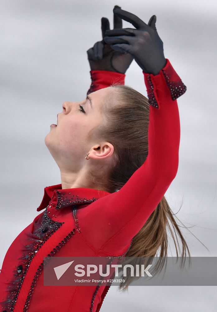 2014 Winter Olympics. Figure skating. Women. Free skating