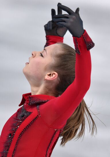 2014 Winter Olympics. Figure skating. Women. Free skating