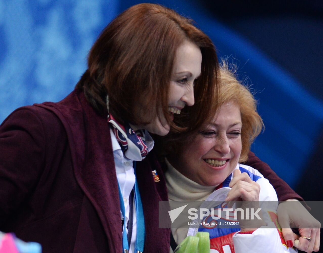 2014 Winter Olympics. Figure skating. Women. Free skating