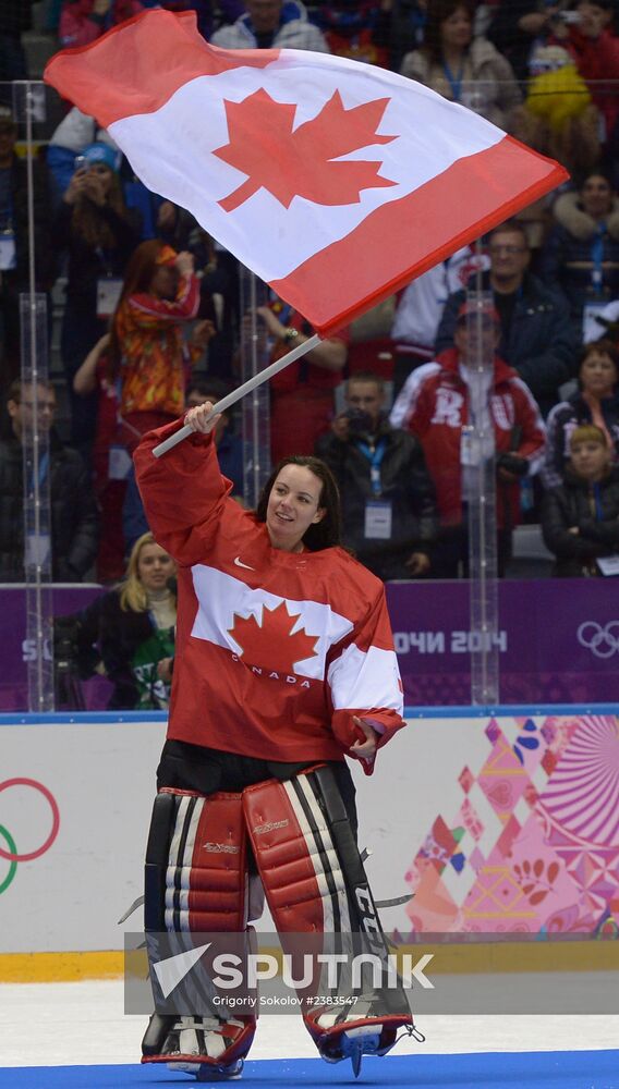 2014 Winter Olympics. Ice hockey. Women. Finals
