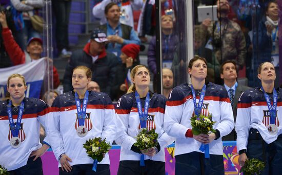 2014 Winter Olympics. Ice hockey. Women. Finals