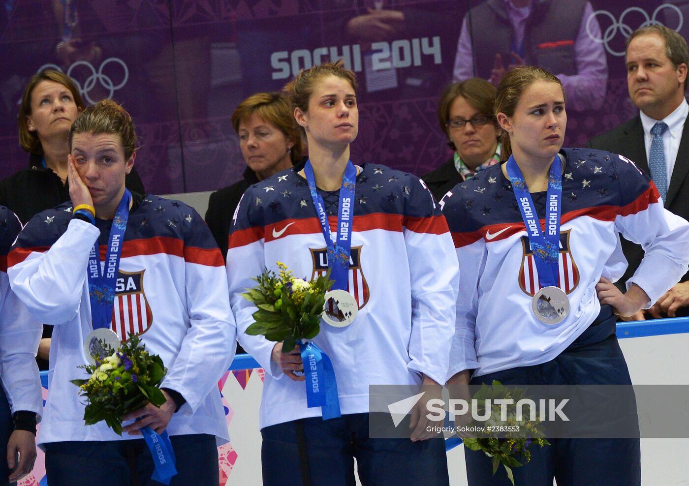 2014 Winter Olympics. Ice hockey. Women. Finals