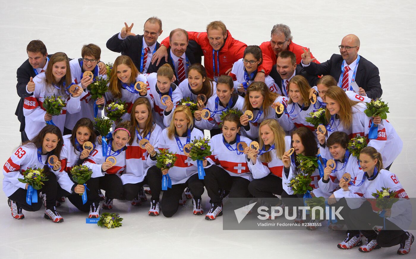 2014 Winter Olympics. Ice hockey. Women. Finals