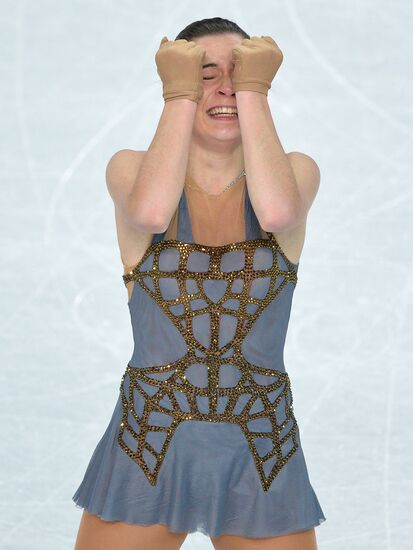 2014 Winter Olympics. Figure skating. Women. Free skating