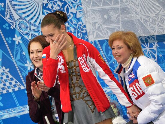 2014 Winter Olympics. Figure skating. Women. Free skating