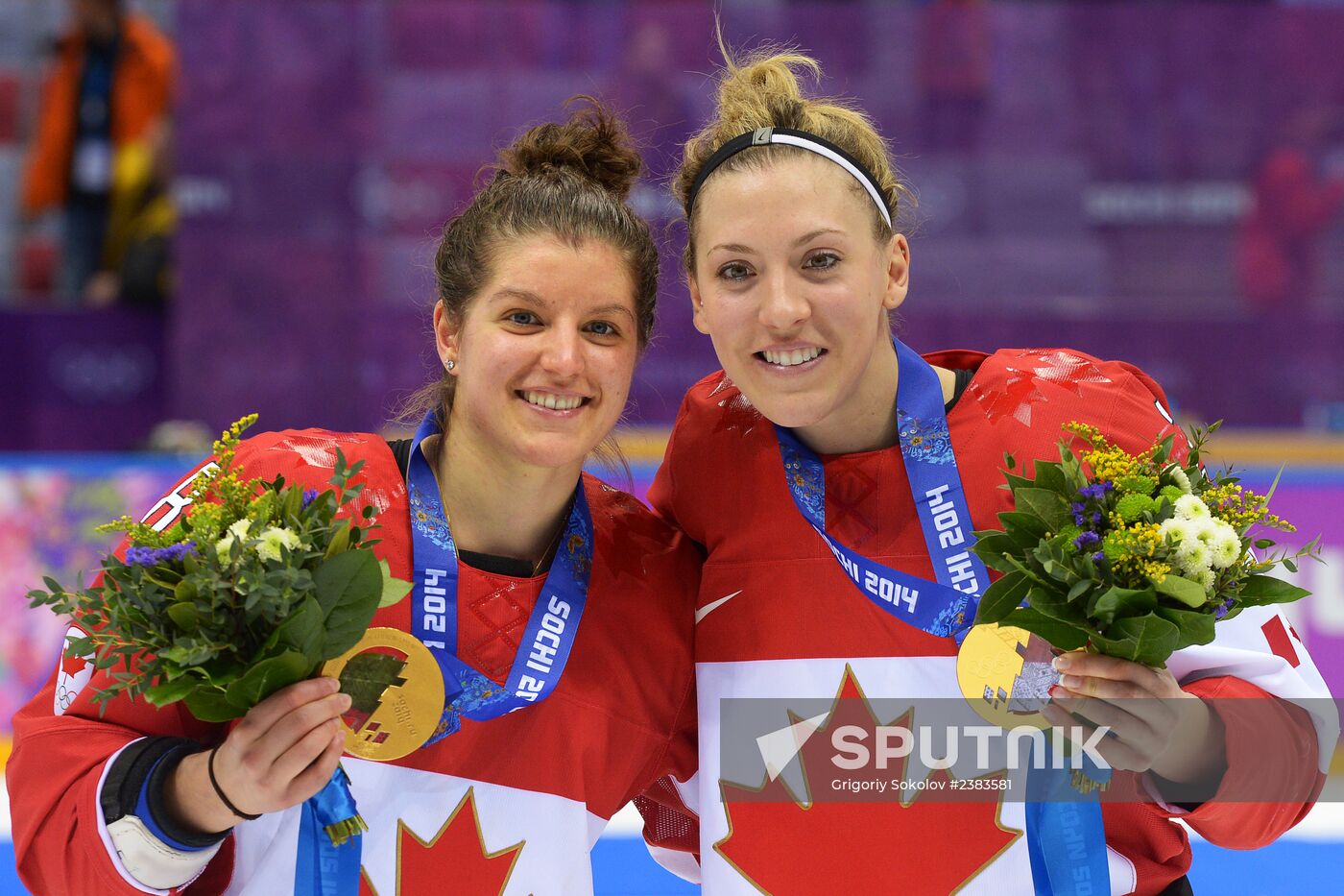 2014 Winter Olympics. Ice hockey. Women. Finals